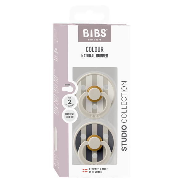 Bibs Ensemble de 2 Suces 0-6 Mois Latex - Sand Mix