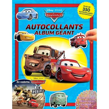 Phidal Autocollants album géant - Les bagnoles en périple