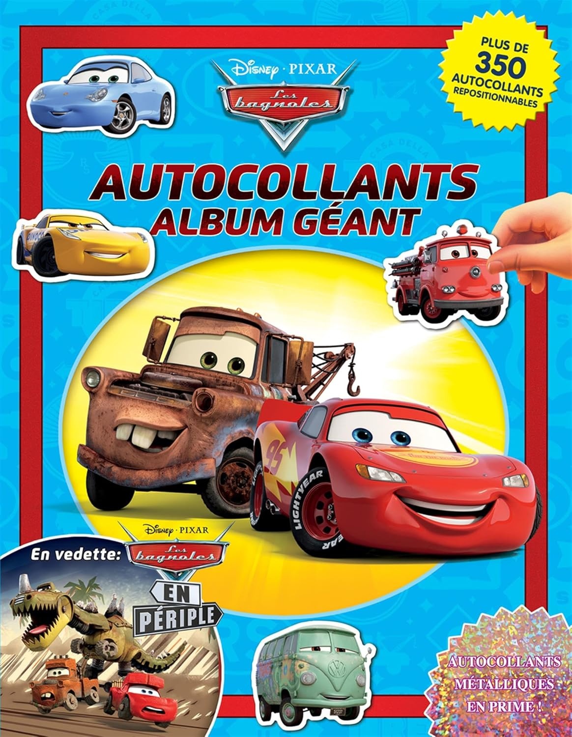 Phidal Autocollants album géant - Les bagnoles en périple