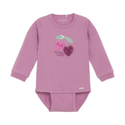 minymo Cache-couche imprimé de cerise en coeur (Newborn-9mois)