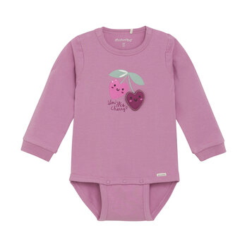 minymo Cache-couche imprimé de cerise en coeur (Newborn-9mois)