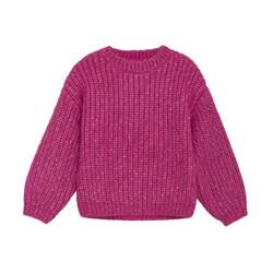 minymo Pull en tricot - Fushia (2ans/8ans)