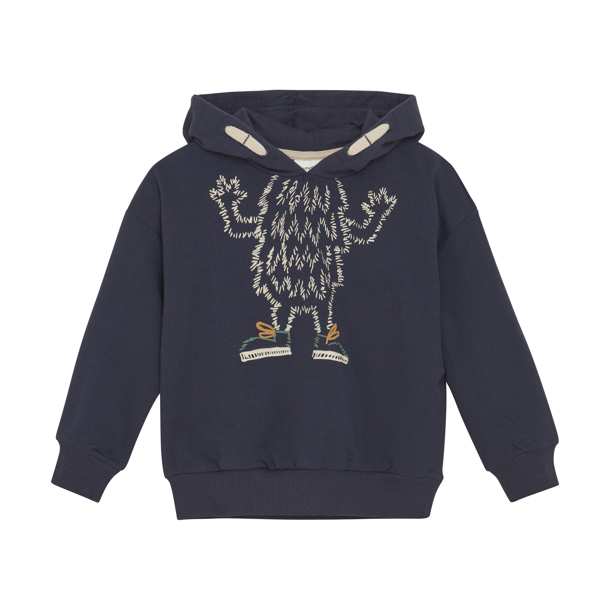 minymo Sweatshirt avec capuche avec imprimé - Marine (2ans/6ans)