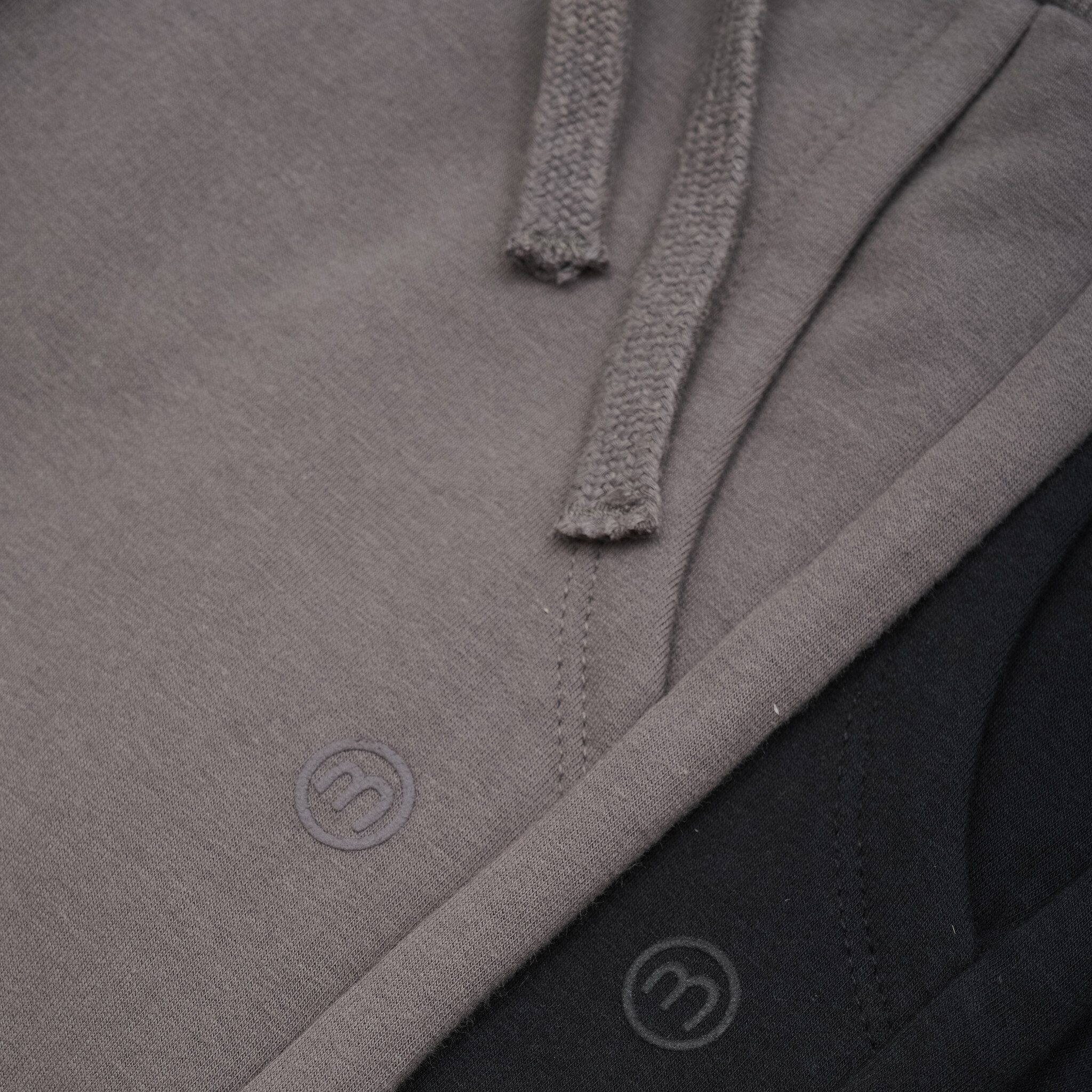 minymo Ensembles de 2 pantalons jogging uni - Noir / Gris (2ans/8ans)