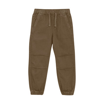 minymo Pantalon jogger en twill - Brun (2ans/8ans)