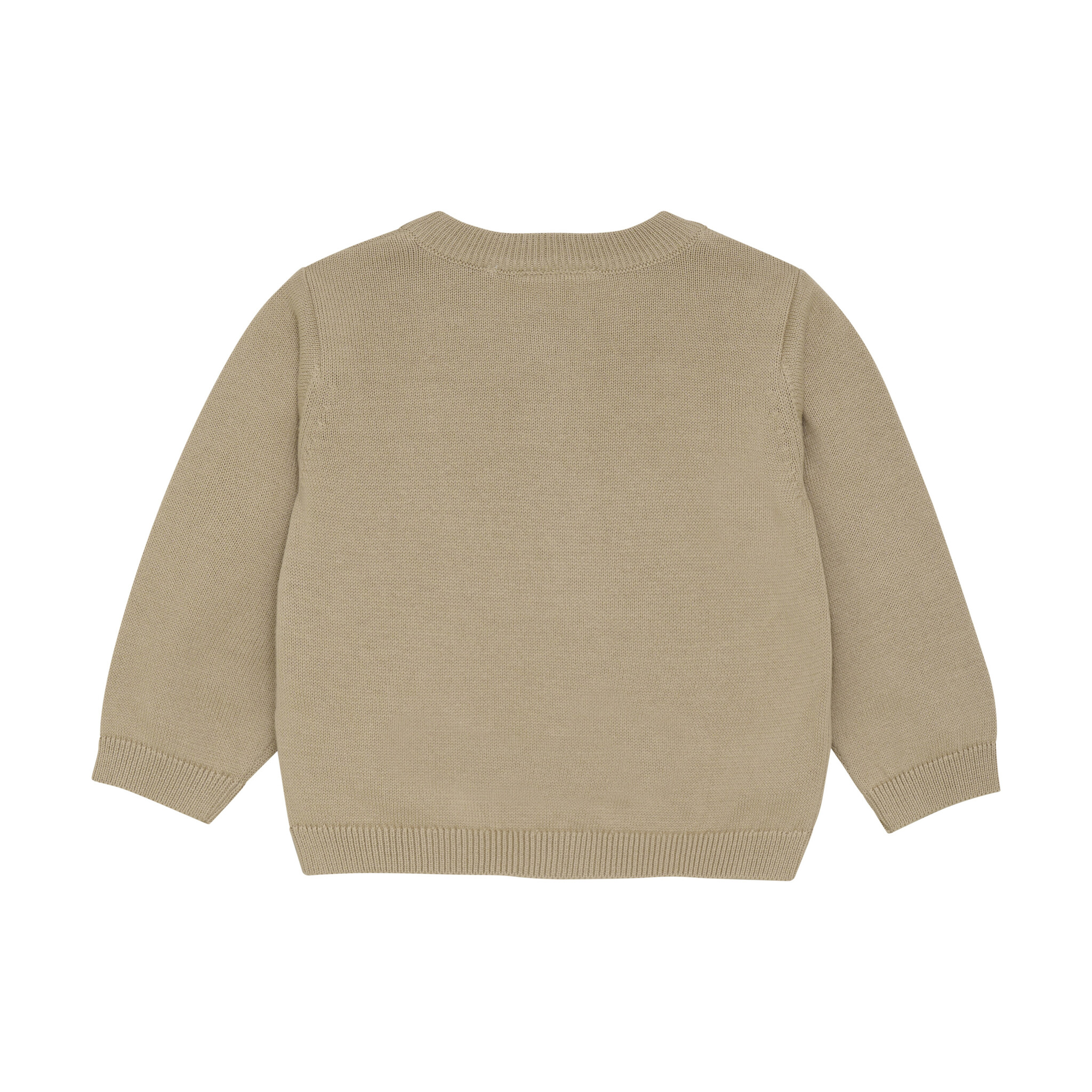 minymo Cardigan en tricot lion - Beige (NB/9m)