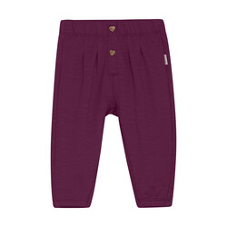 minymo Pantalon jogging - Berry (NB/9m)