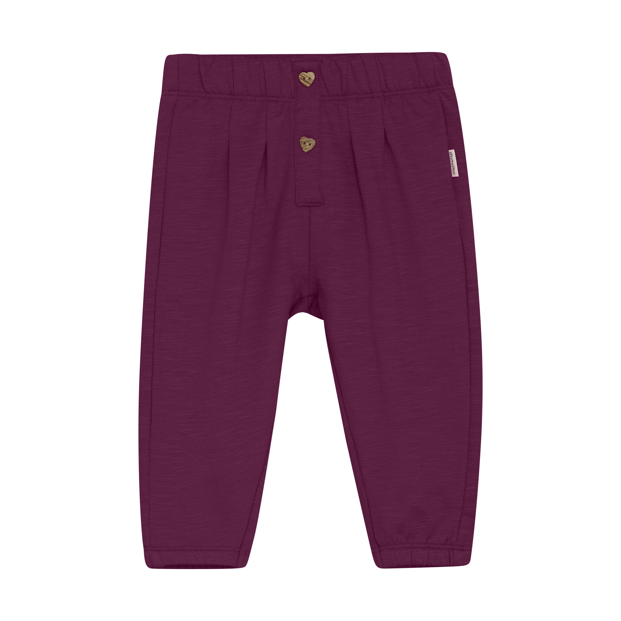 minymo Pantalon jogging - Berry (NB/9m)