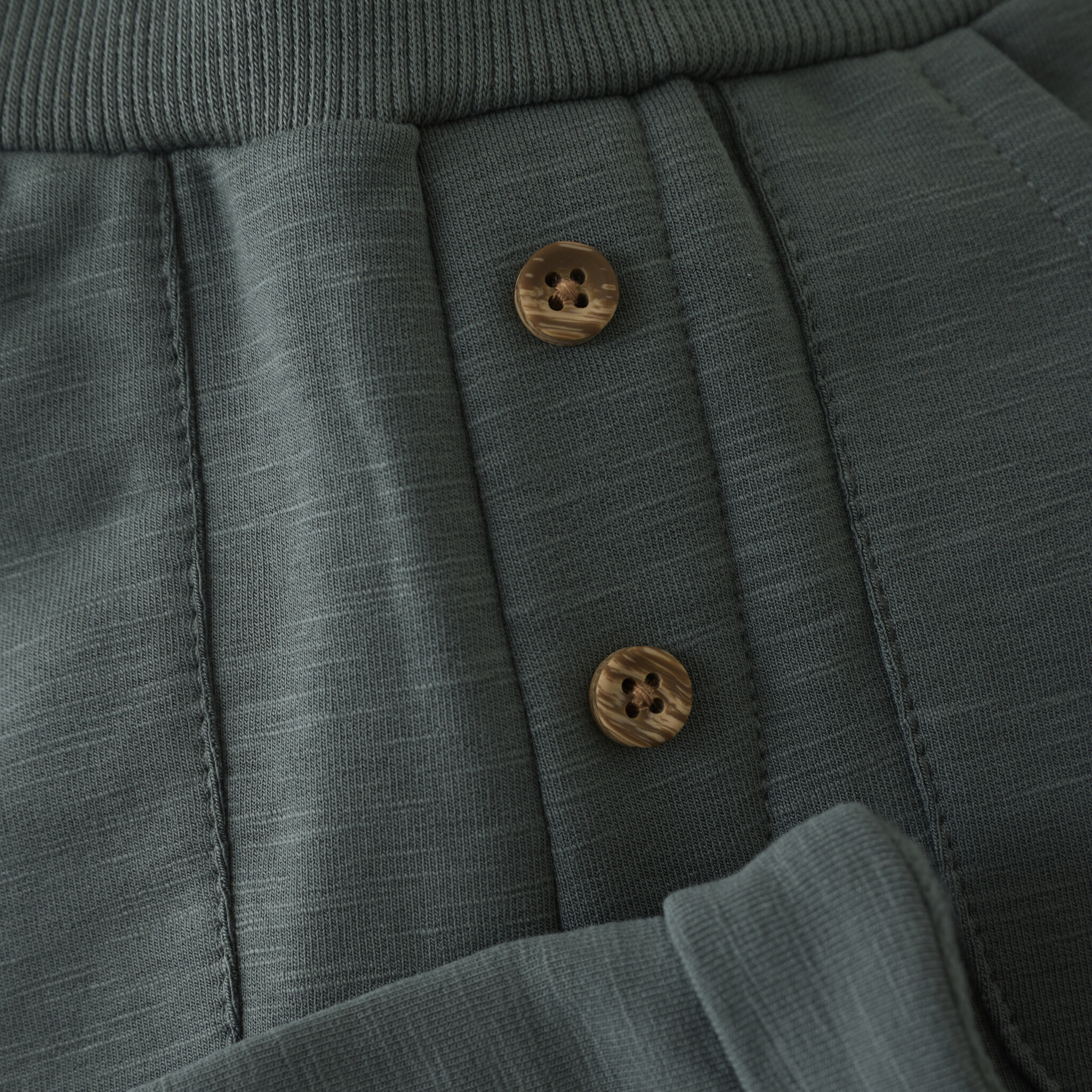 minymo Pantalon jogging - Vert gris (NB/24m)