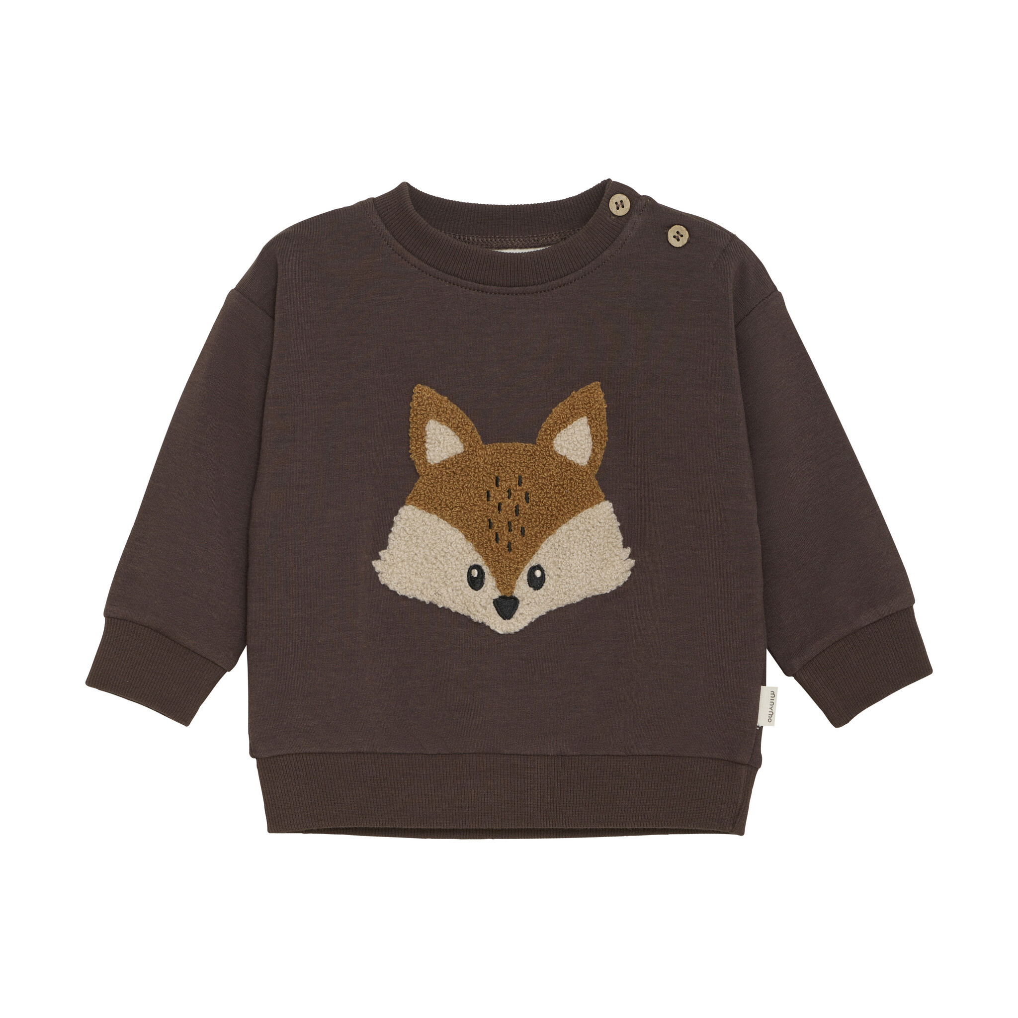 minymo Sweatshirt renard - Brun (6m/24m)