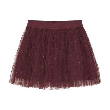 En-fant Jupe en tulle - Tawny port (3ans/8ans)