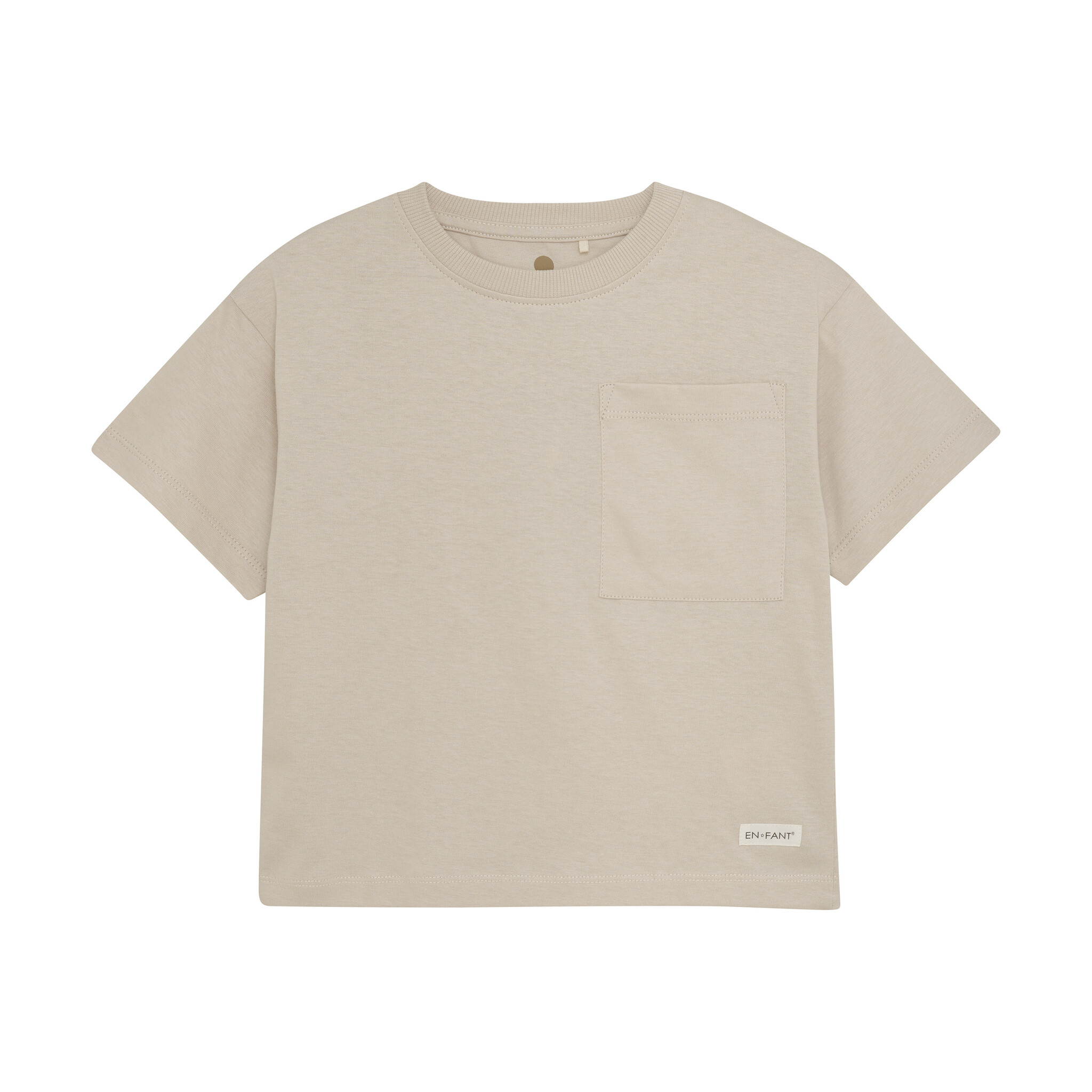 En-fant T-shirt oversize manches courte - French oak (3ans/8ans)