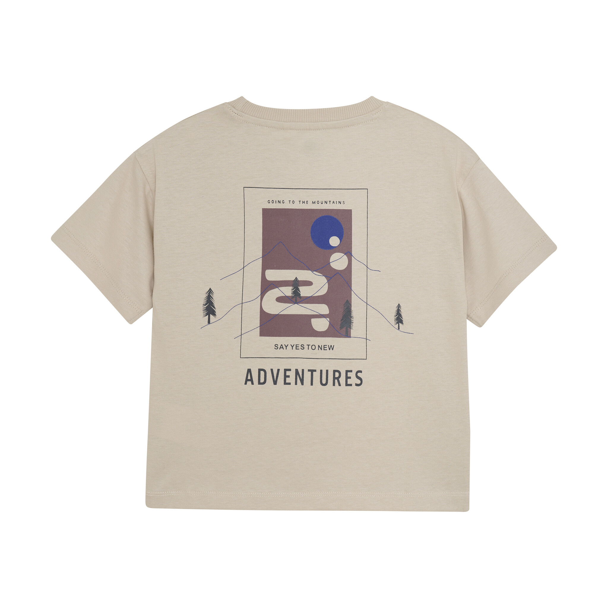En-fant T-shirt oversize manches courte - French oak (3ans/8ans)