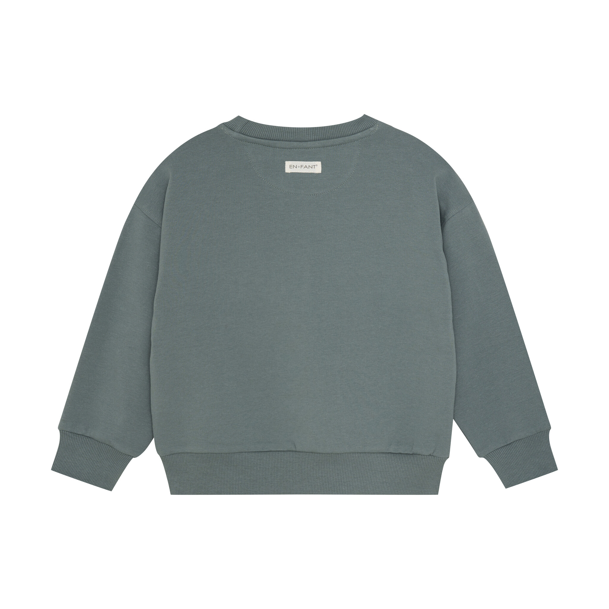 En-fant Sweatshirt "Exploring" - Balsam green (3ans/8ans)