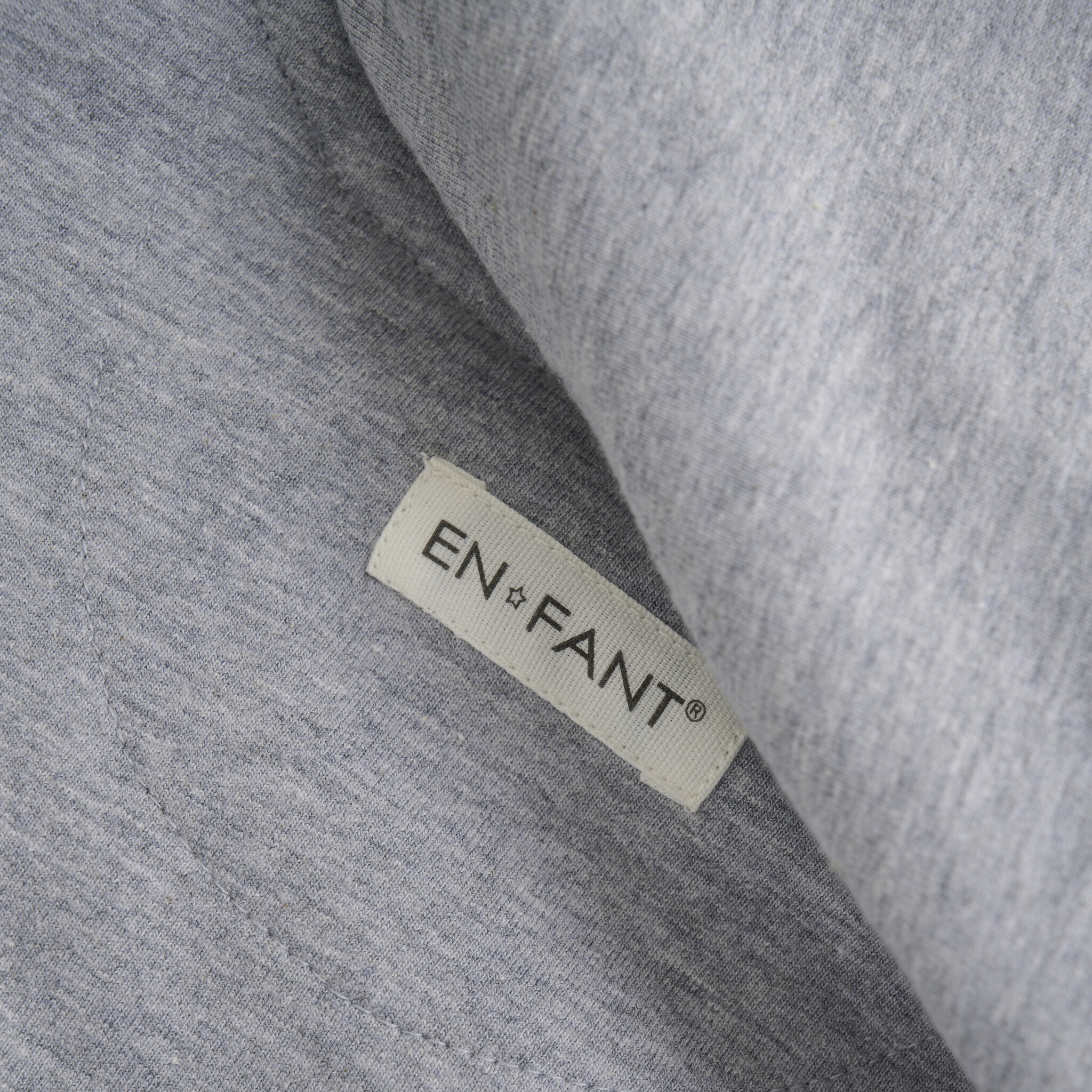 En-fant Sweatshirt à capuche - Light grey melange (3ans/8ans)