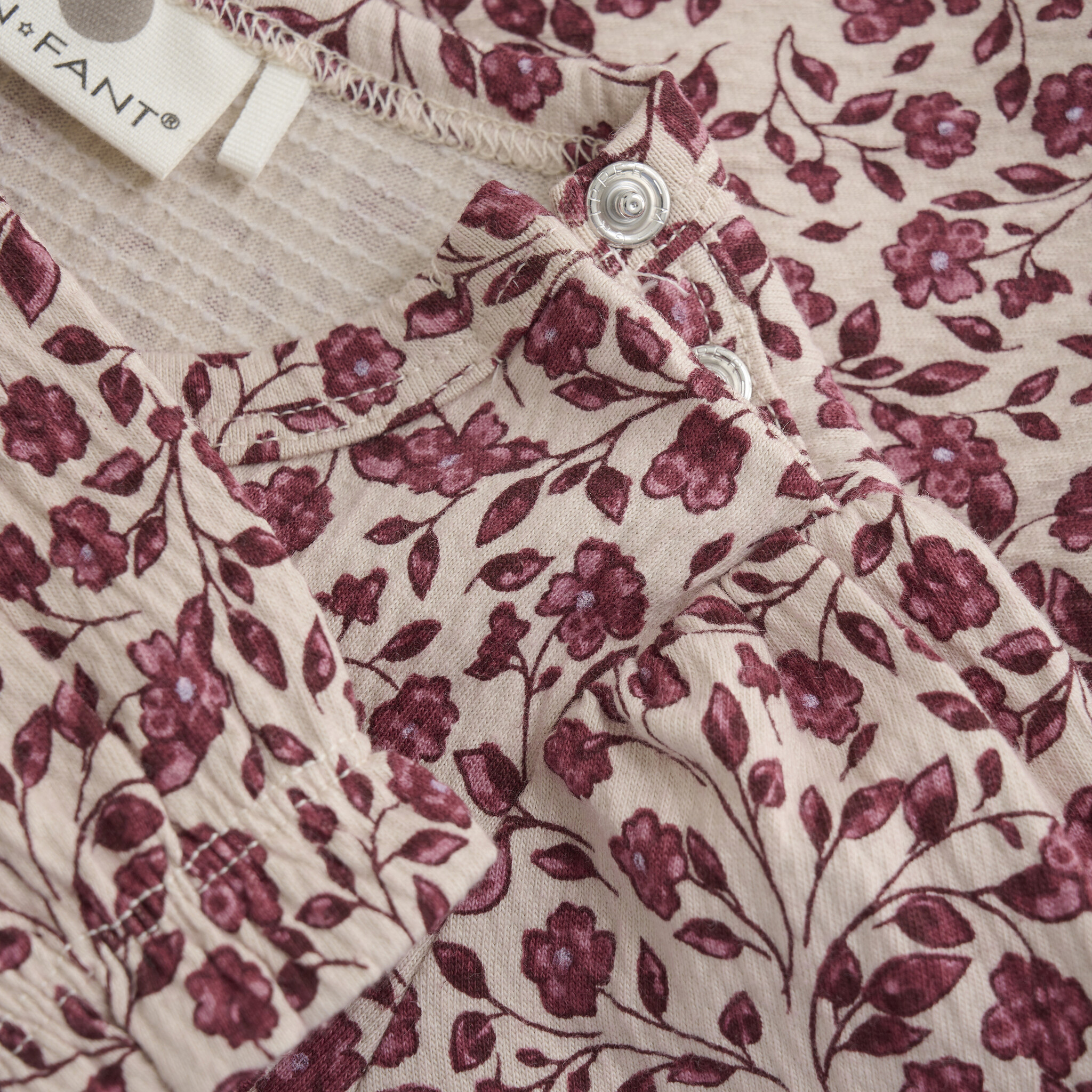 En-fant Cache-couche à imprimé de fleurs - French oak (3m/24m)