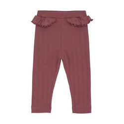 En-fant Legging pointelle - Roan rouge (3m/24m)