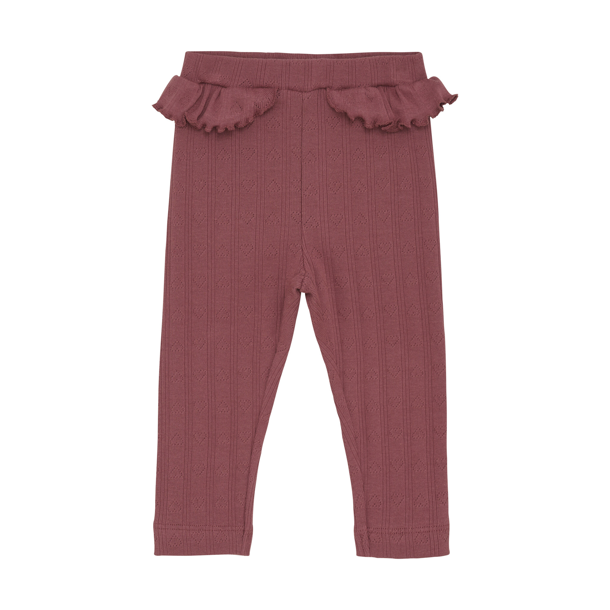 En-fant Legging pointelle - Roan rouge (3m/24m)