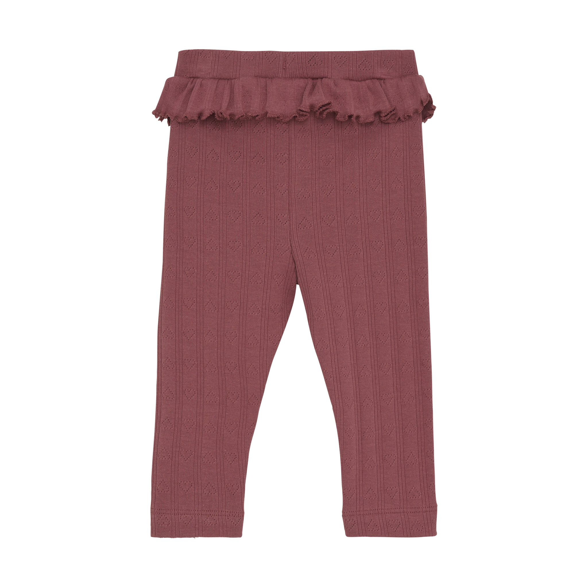 En-fant Legging pointelle - Roan rouge (3m/24m)