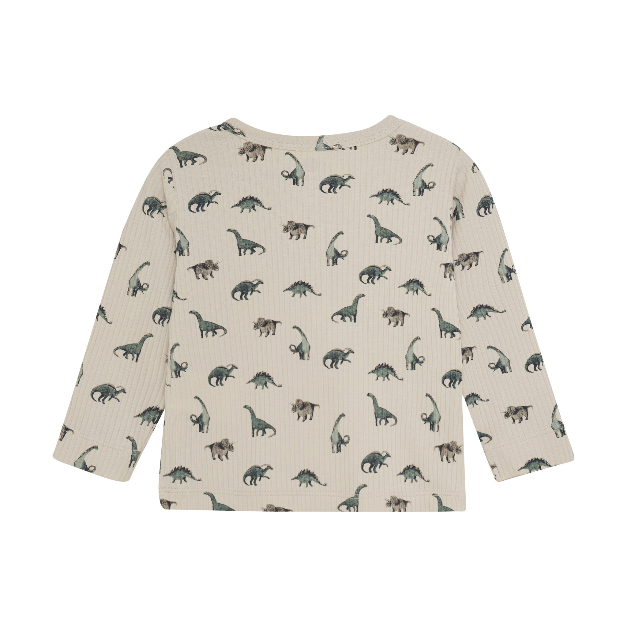 En-fant T-shirt manche longue à imprimé de dino - French oak (3m/24m)