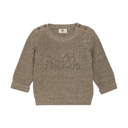 En-fant Pull en tricot "Hello" - Fungi (3m/24m)