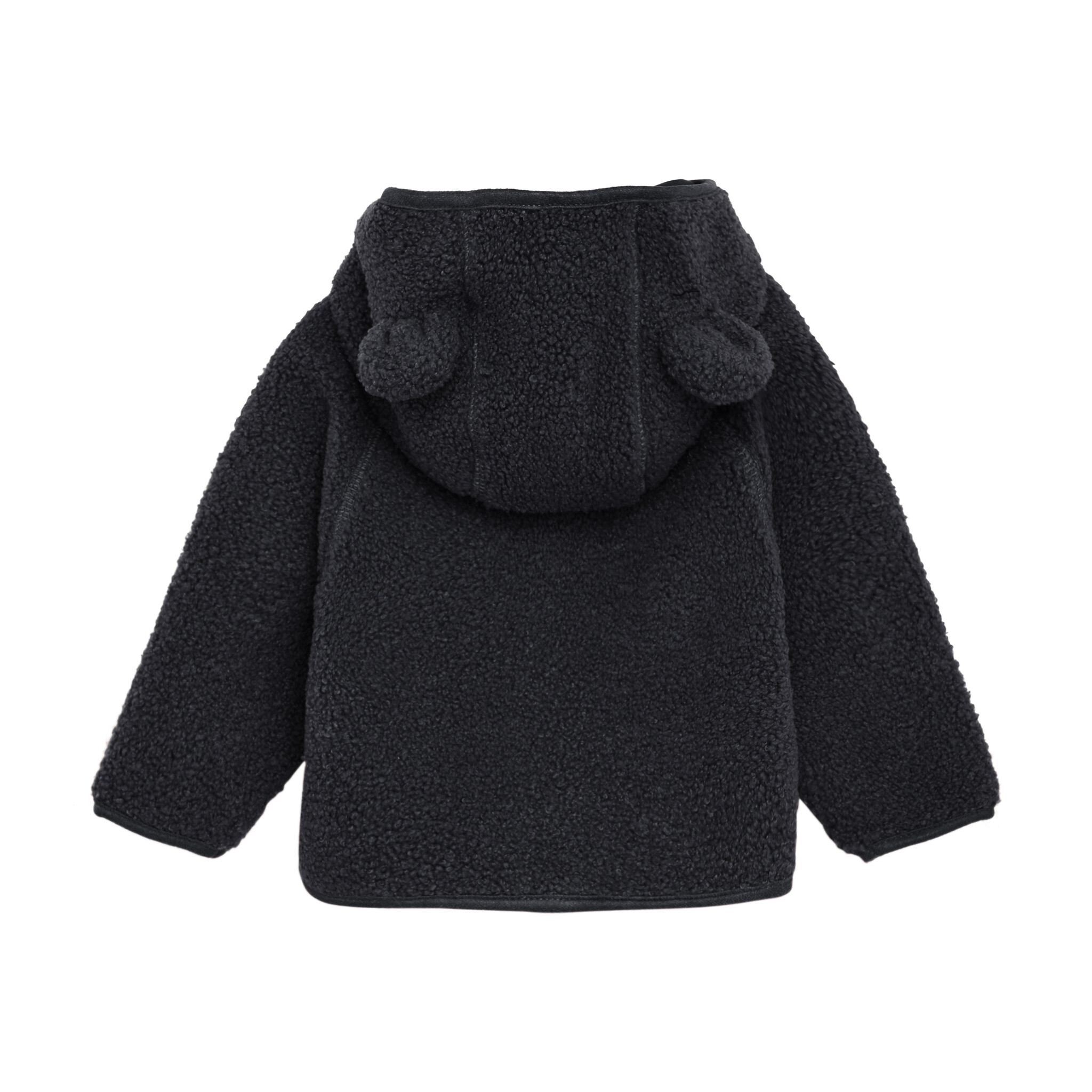 En-fant Manteau Teddy - Ebony (3m/24m)