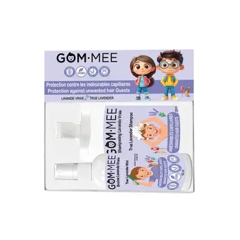 Gom-Mee Trousse protection lavande indésirables capillaires (1 shampooing 50ml + 1 bruine 60ml)