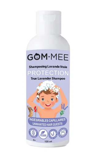 Gom-Mee Shampooing protection lavande indésirables capillaires 125ml