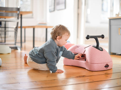 Scoot&Ride "My First" Porteur 3-en-1 - Rose