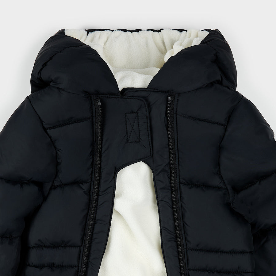 Petit Lem Combinaison de neige à capuche noir