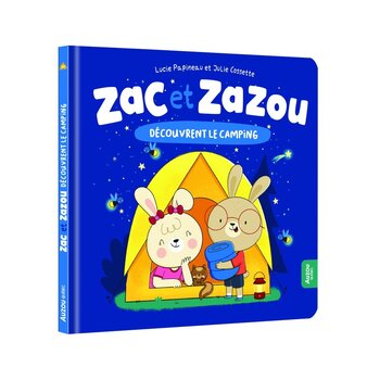 Auzou Zac zazou decouvre camping