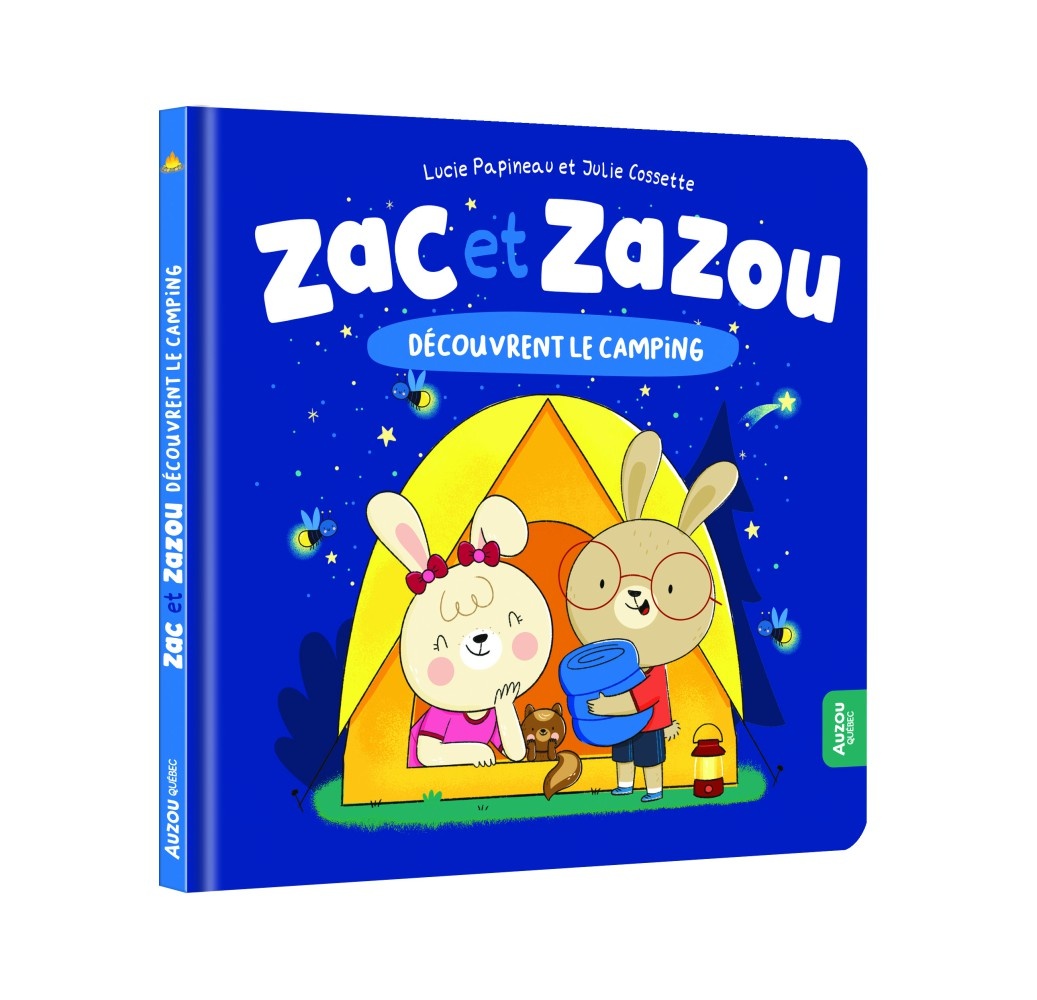 Auzou Zac zazou decouvre camping