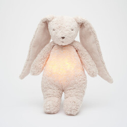 Moonie Peluche sonore et veilleuse 2.0 - Lapin Rose
