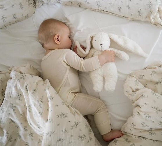 Moonie Peluche sonore et veilleuse 2.0 - Lapin Rose