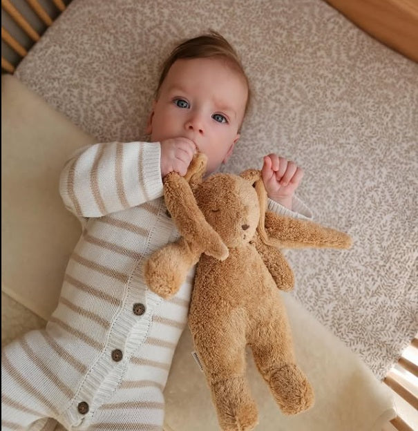 Moonie Peluche sonore et veilleuse 2.0 - Lapin Rose