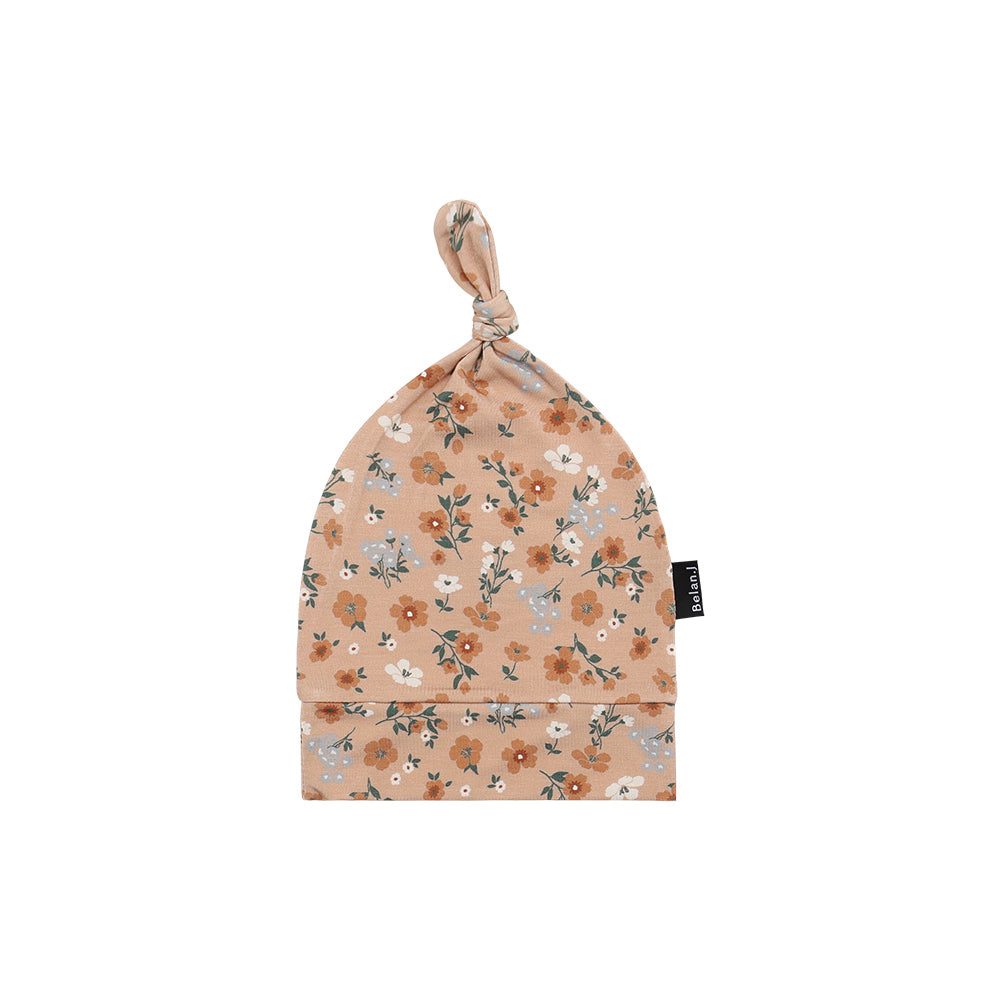 Belan . J Chapeau à noeud en bambou - Amber garden (0-3m)