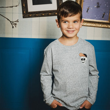 Miles the label T-shirt à manches longues avec squelettes phosphorescents