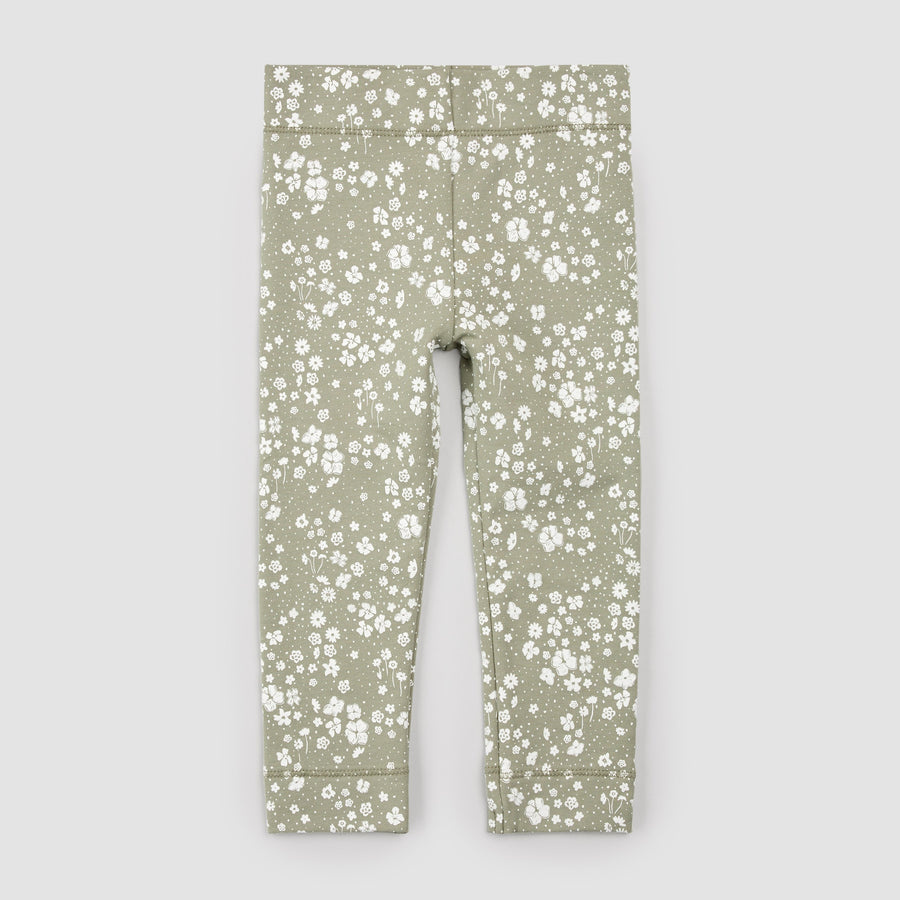 Miles the label Leggings sauge à imprimé floraux