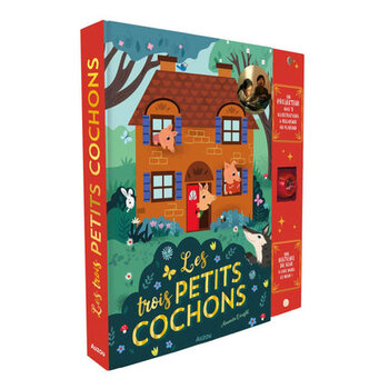 Auzou Mon livre projecteur - Les trois petits cochons