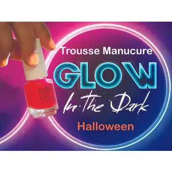 Gom-Mee Trousse manucure pédicure Glow in the dark