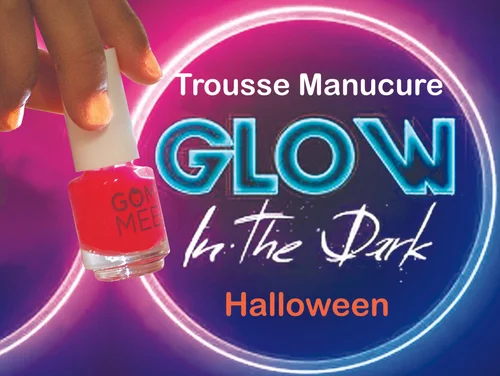 Gom-Mee Trousse manucure pédicure Glow in the dark
