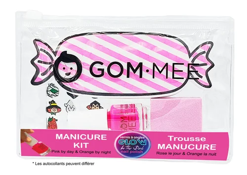 Gom-Mee Trousse manucure pédicure Glow in the dark