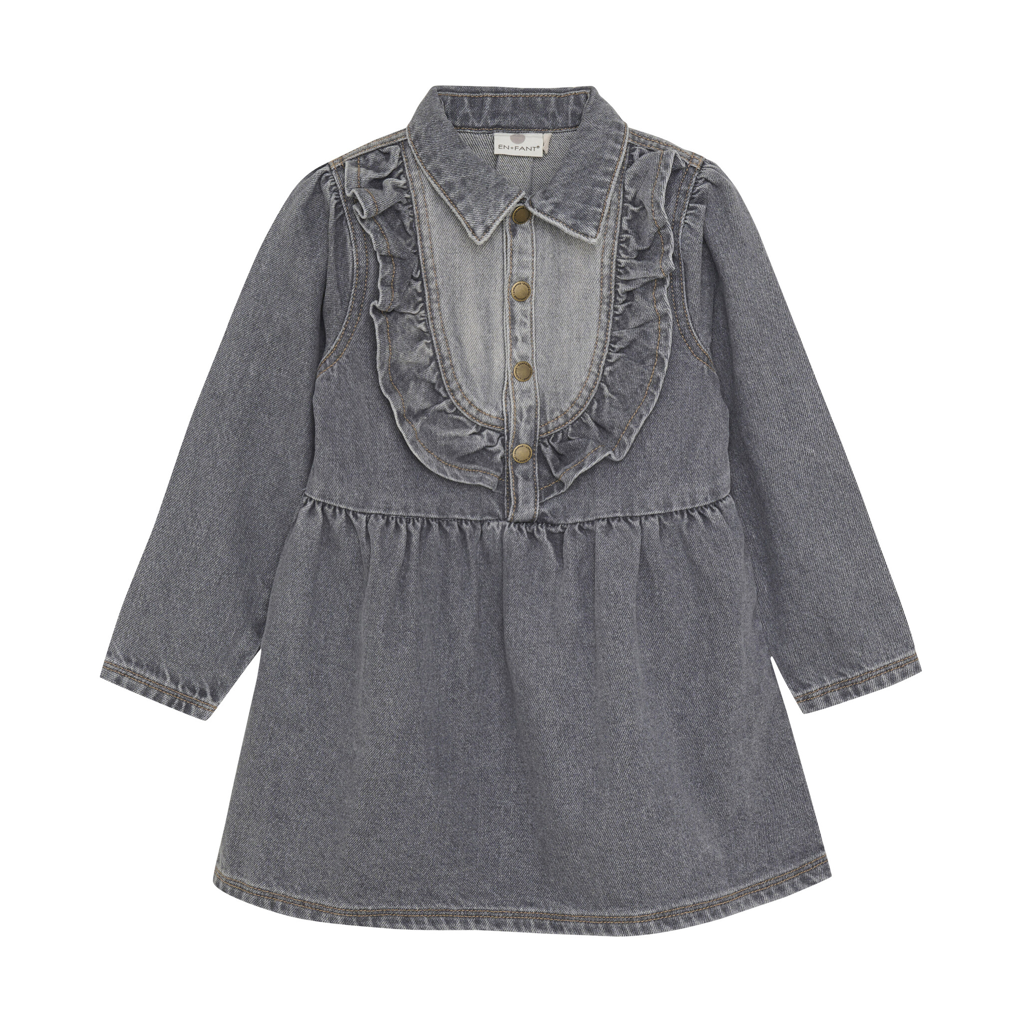 En-fant Robe en jeans - Light grey (3y/8y)
