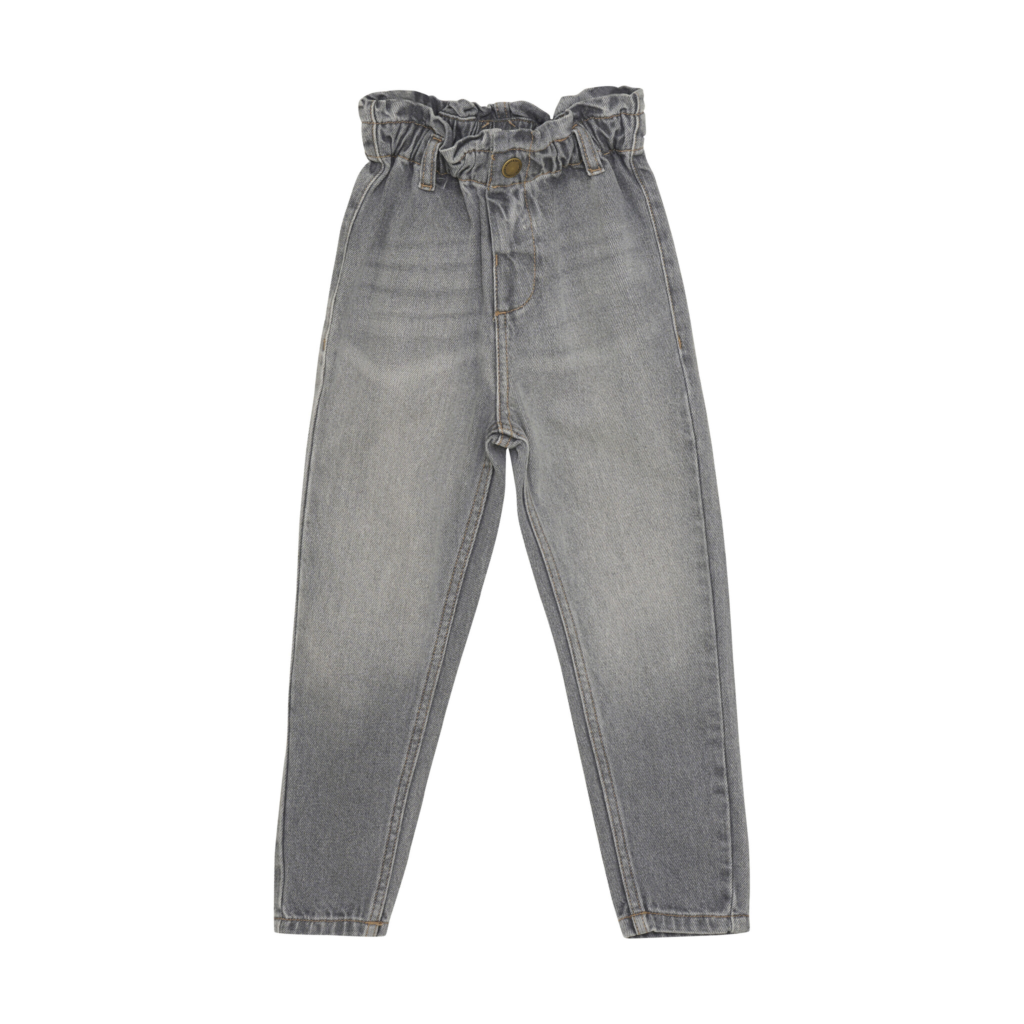 En-fant Jeans mom fit - Light grey (3y/8y)