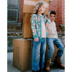 Deux Par Deux Jeans à jambre large - Denim