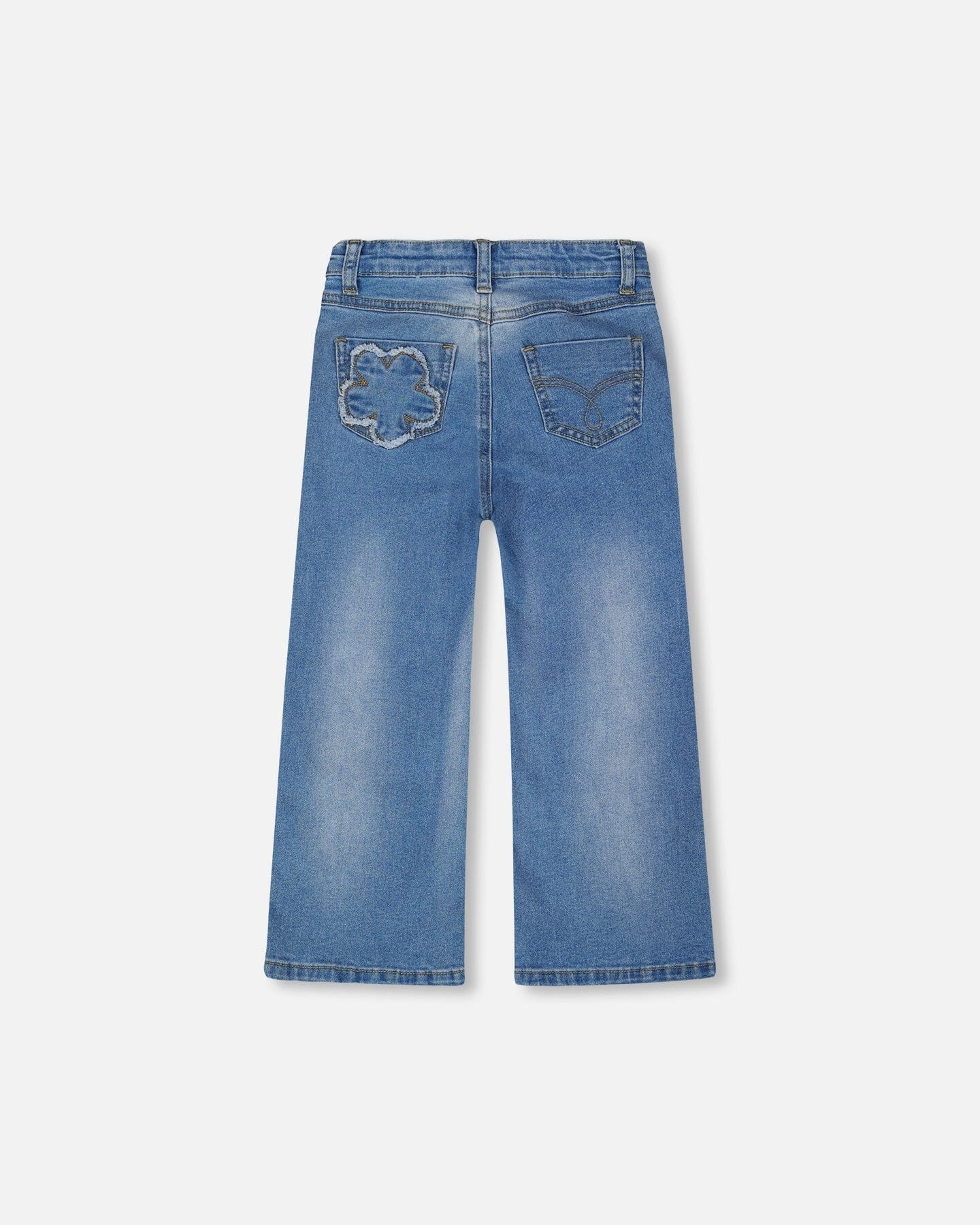 Deux Par Deux Jeans à jambre large - Denim
