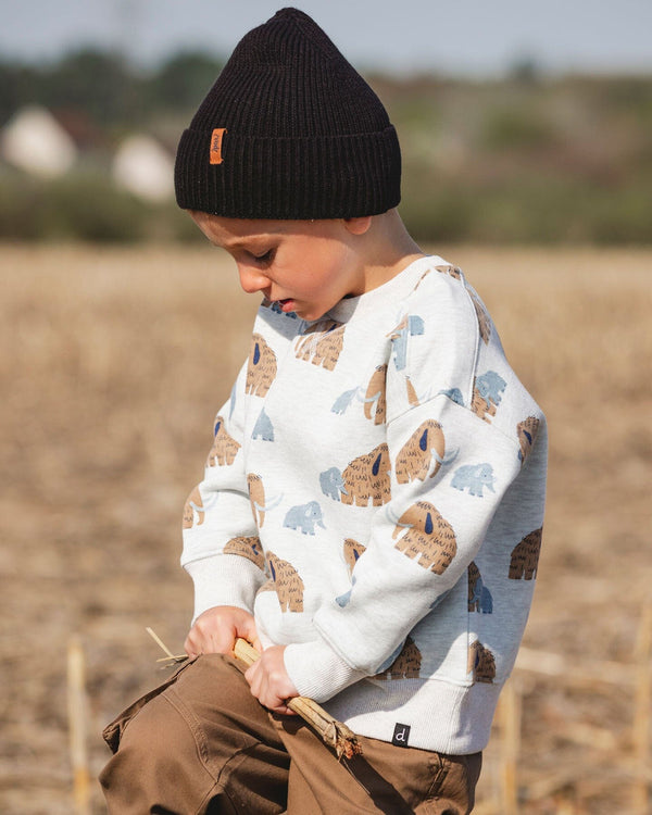 Deux Par Deux Sweat-shirt mammouth - Beige