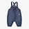 Souris Mini Salopette bleue en denim (0-3m/12-18m)