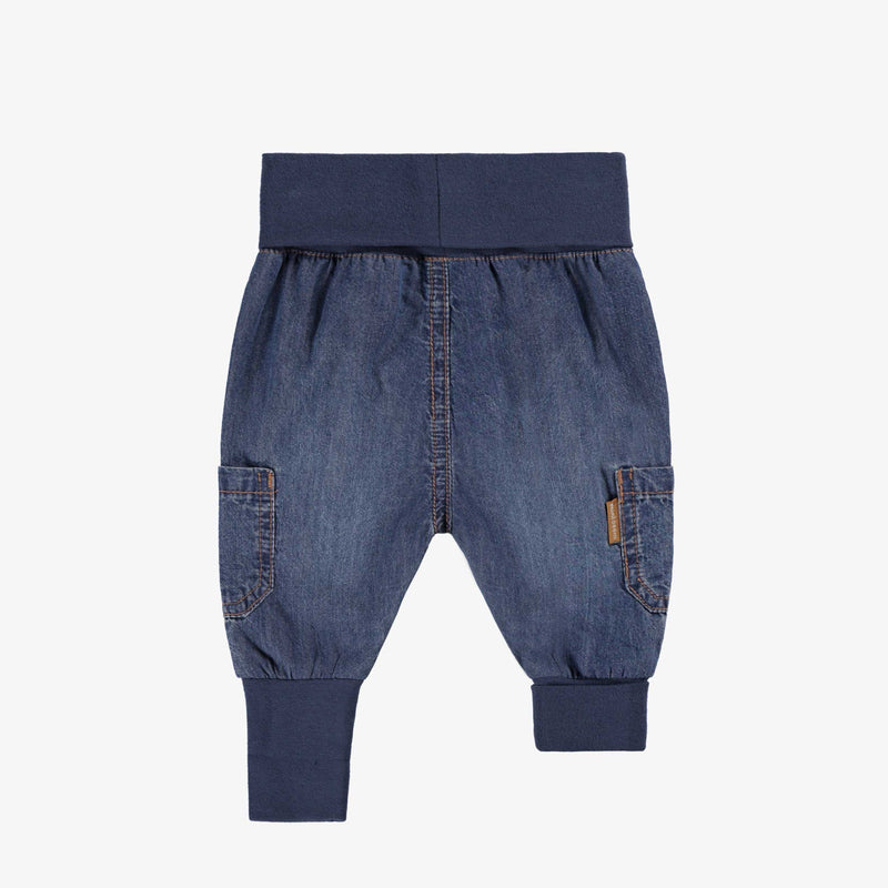 Souris Mini Denim evolutive pants (0-3m/12-18m)
