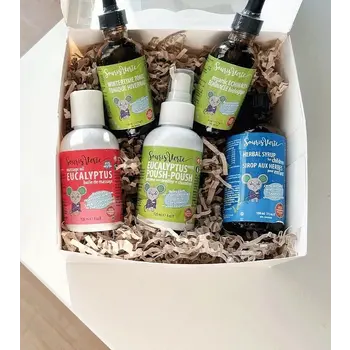 Souris Verte Ensemble gros rhube